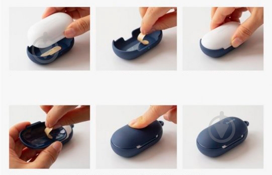 Чехол для наушников Ringke Galaxy Buds navy RCS4613 - фото 5 Чехол для наушников Ringke Galaxy Buds navy RCS4613 - фото 5