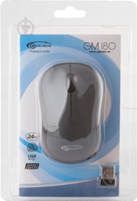 Мышь Gemix GM180 grey - фото 4