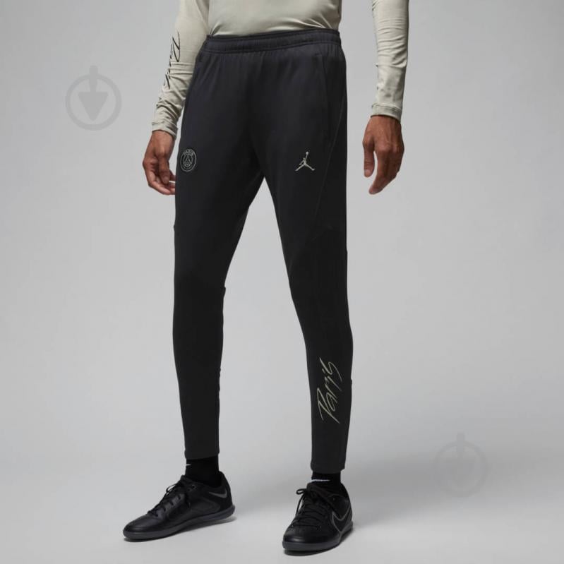 Штани Nike PSG M NK DF STRK PANT KPZ 3R DZ0897-010 р. XL чорний - фото 1