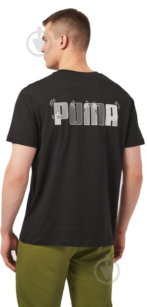 Футболка Puma GRAPHICS Feel Good Tee 68017901 р.M черный - фото 2