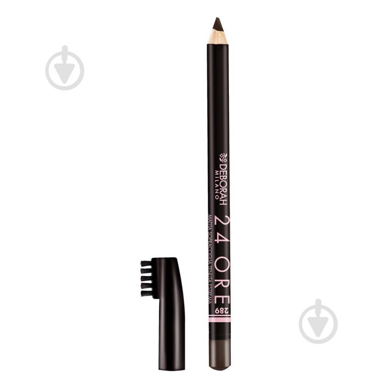 Карандаш для бровей DEBORAH 24Ore EYEBROW PENCIL Color: Eyebrows: 289 brunette 1,2 г - фото 1