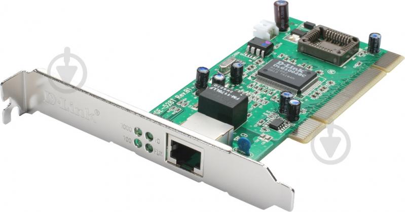 Сетевая карта D-Link DGE-528T 1port 1000BaseT, PCI, bulk - фото 2