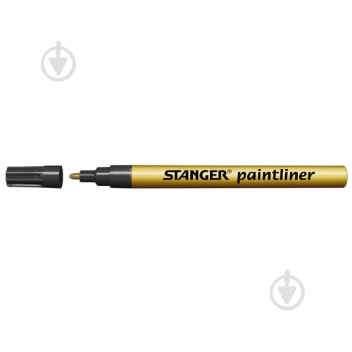 Маркер перманентный Stanger 1-2 мм Paint золотой MARKER-PER-ST-210008 - фото 2 Маркер перманентный Stanger 1-2 мм Paint золотой MARKER-PER-ST-210008 - фото 2