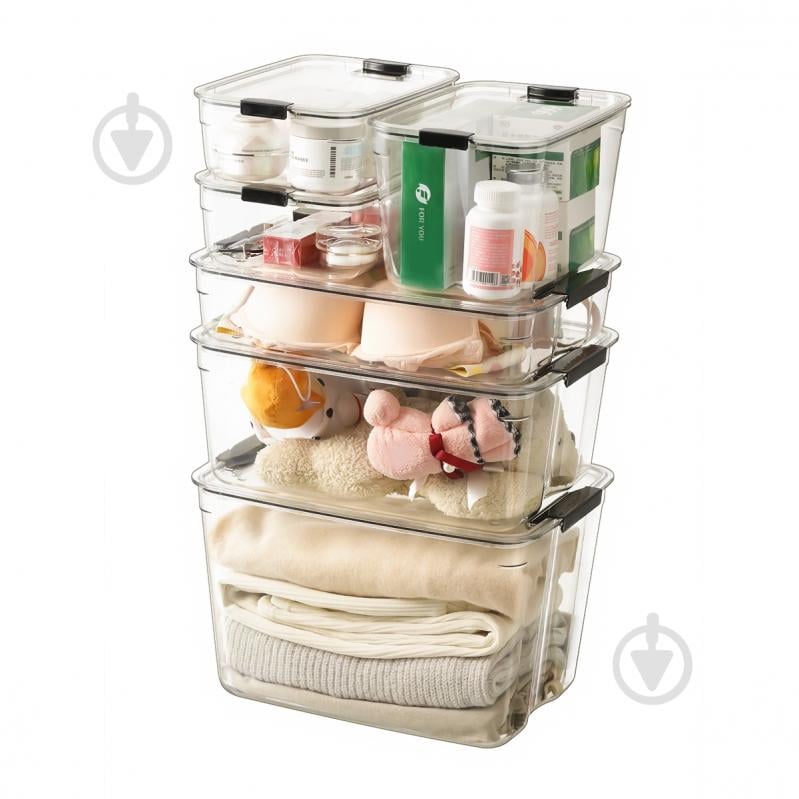 Ящик для зберігання MVM FH-35 XL T FH-35 XL T 235x385x270 мм - фото 5 Ящик для зберігання MVM FH-35 XL T FH-35 XL T 235x385x270 мм - фото 5