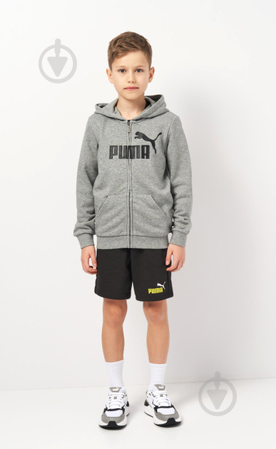 Шорти Puma Ess+ 2 Col Shorts 58698959 р. 176 чорний - фото 4