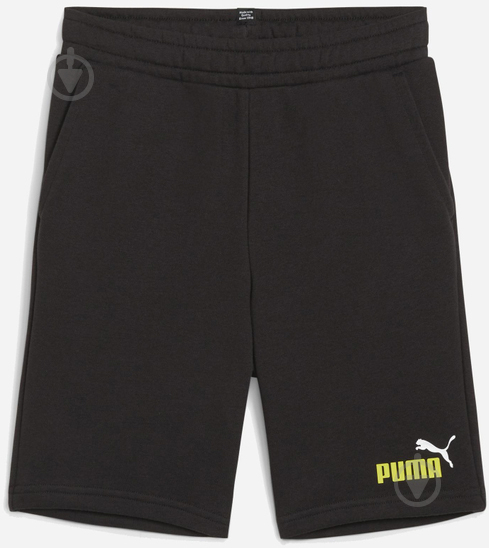 Шорты Puma Ess+ 2 Col Shorts 58698959 р. 176 черный - фото 5