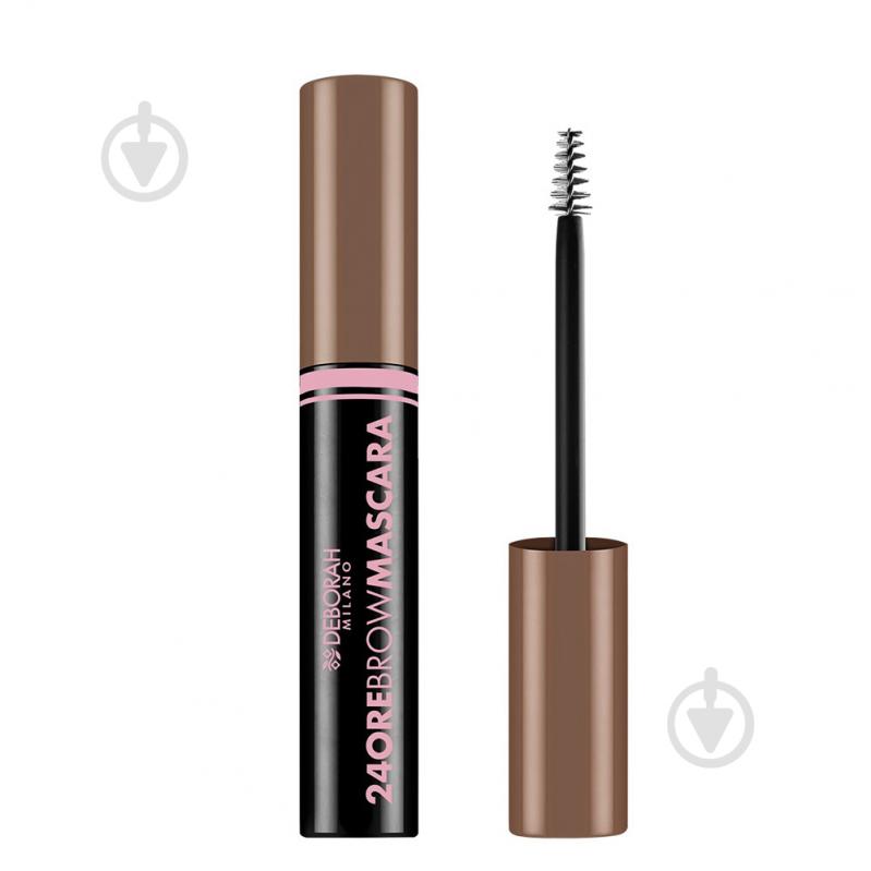 Туш для брів DEBORAH 24Ore BROW MASCARA 9 мл - фото 1