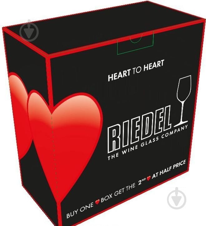 Набор для вина Riedel Heart To Heart 460 мл 2 шт. - фото 2