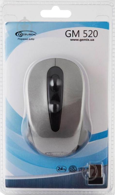 Мышь Gemix GM520 silver - фото 4 Мышь Gemix GM520 silver - фото 4