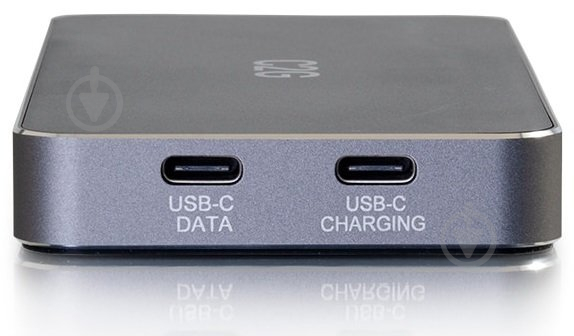 Док-станція C2G USB-C HDMI DP VGA USB Power Delivery до 65W black (CG84439) - фото 3