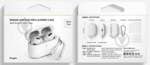 Чохол для навушників Ringke AirPods Pro black RCA4689 - фото 5