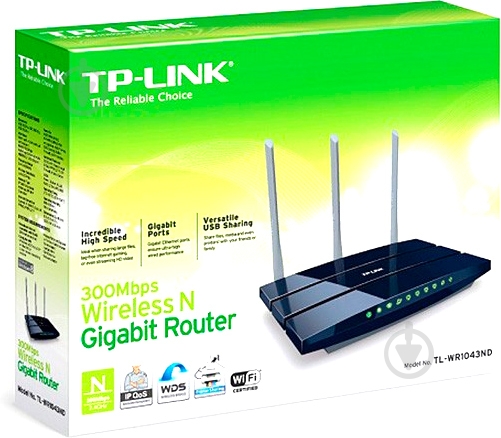 Роутер TP-Link WR1043N TL-WR1043N - фото 4