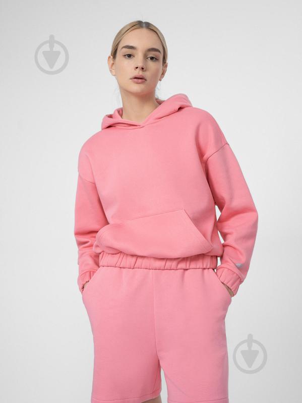 Джемпер 4F SWEATSHIRT F255 4FSS23TSWSF255-54S р.L рожевий - фото 2