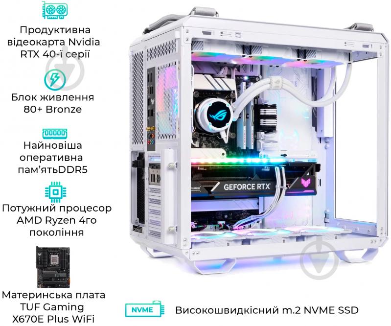 Системный блок Artline Overlord GT502 (GT502v09Winw) white - фото 11