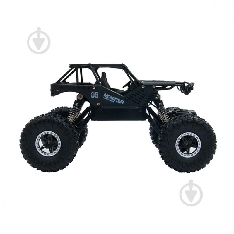 Автомобіль на р/к Sulong Toys Off-Road Crawler Tiger Матовий чорний 1:18 SL-111RHMBl - фото 5