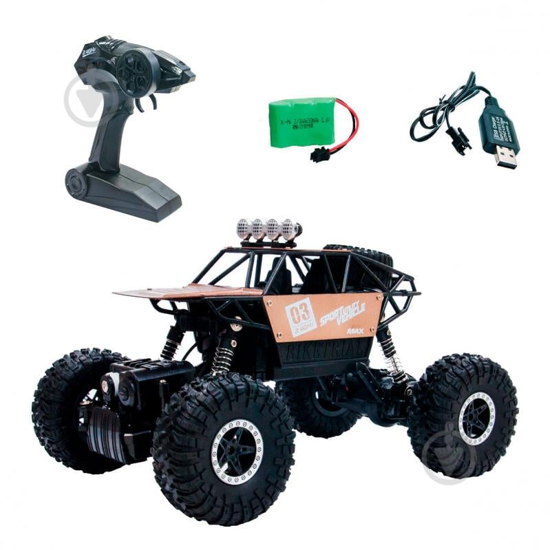 Автомобиль на р/у Sulong Toys Off-Road Crawler Super Speed Матовый коричневый 1:18 SL-112RHMB - фото 8