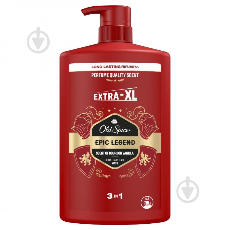 Гель для душа Old Spice 3-в-1 Epic Legend 1000 мл - фото 1