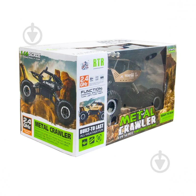 Автомобиль на р/у Sulong Toys Off-Road Crawler Force Золотой 1:14 SL-122RHG - фото 10