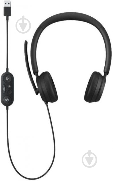 Гарнитура Microsoft Modern USB Headset HDWR black (6ID-00021) - фото 2