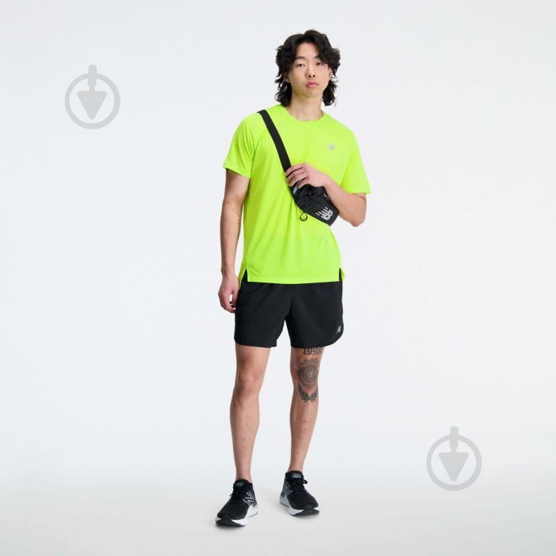 Футболка New Balance ACCELERATE SHORT SLEEVE MT23222THW р.2XL желтый - фото 1