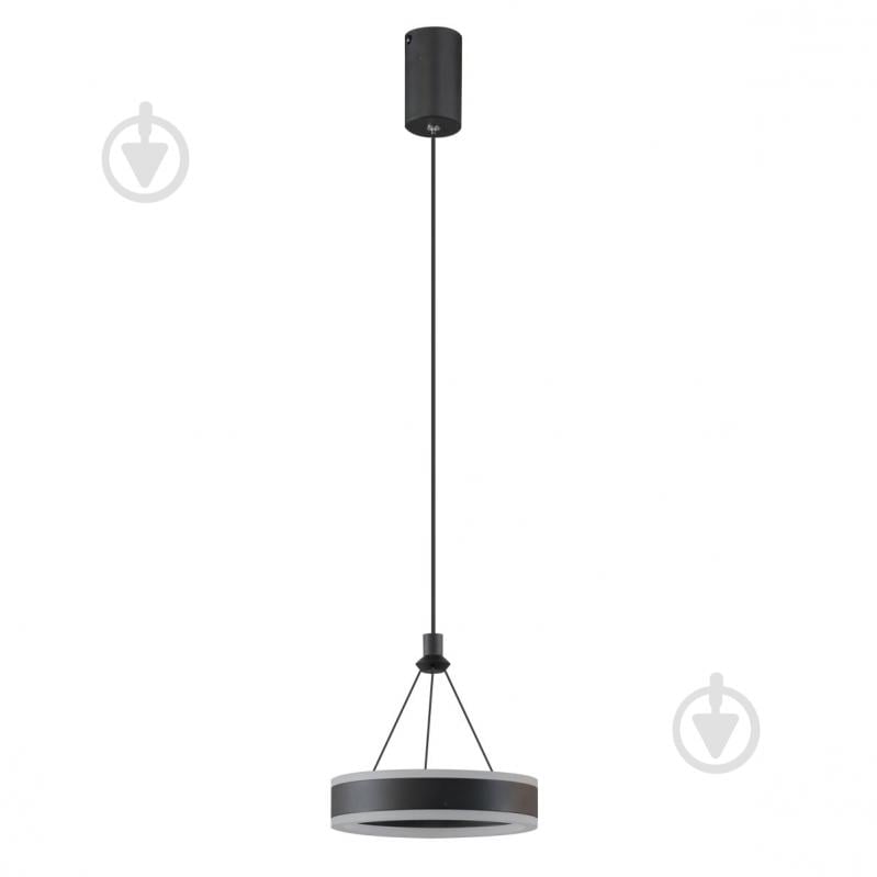 Люстра подвесная LIGHT SET VERBA LED PL 2012 4000K 20 Вт черный - фото 1