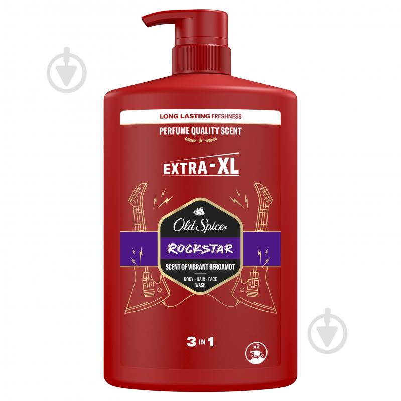 Гель для душа Old Spice 3-в-1 Rockstar 1000 мл - фото 1