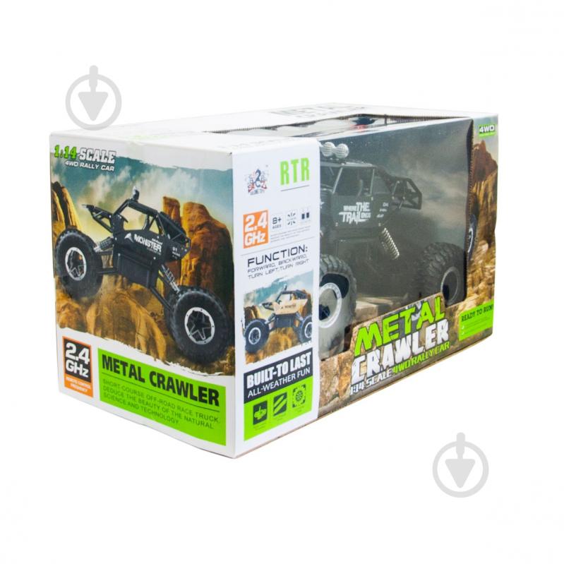 Автомобіль на р/к Sulong Toys Off-Road Crawler Where The Trail Ends Чорний матовий 1:14 SL-121RHMBl - фото 10