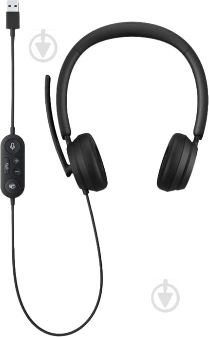 Гарнитура Microsoft Modern USB Headset black (6IG-00010) - фото 2