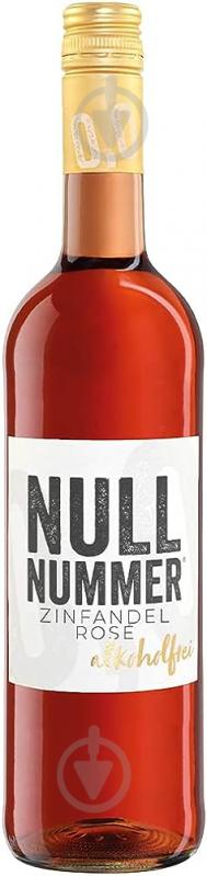 Вино Einig-Zenzen Nullnummer Zinfandel Rose alkoholfrei рожеве напівсолодке 750 мл - фото 1