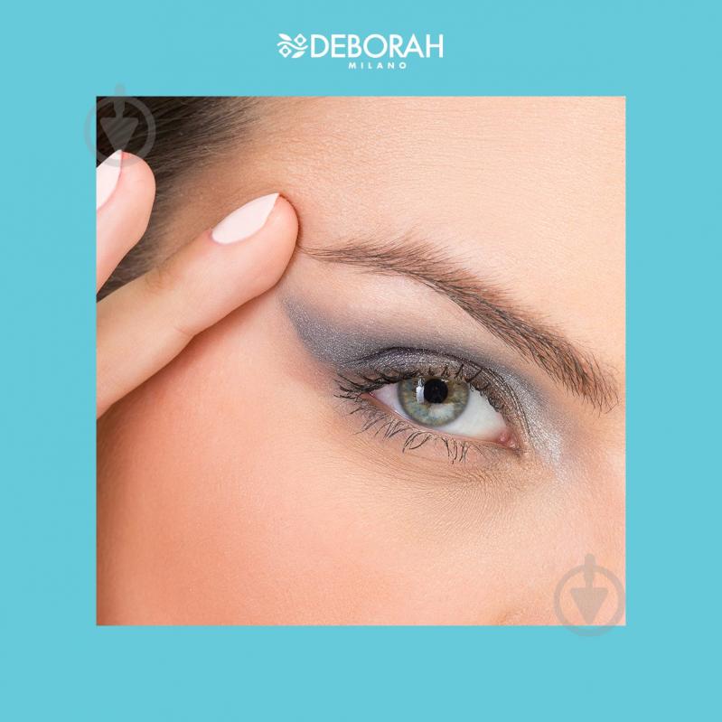 Тіні-олівець DEBORAH Eyeshadow & Kajal 05 Pearly Light Blue 2 г - фото 4