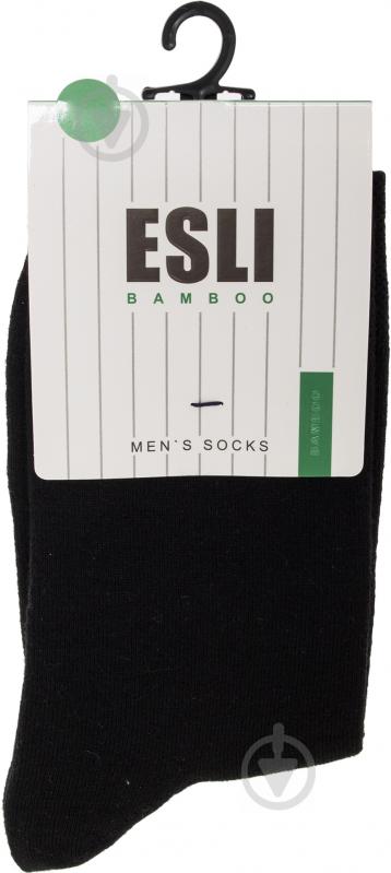 Носки ESLI Bamboo 14С-121СПЕ 000 р.40-41 черный - фото 1