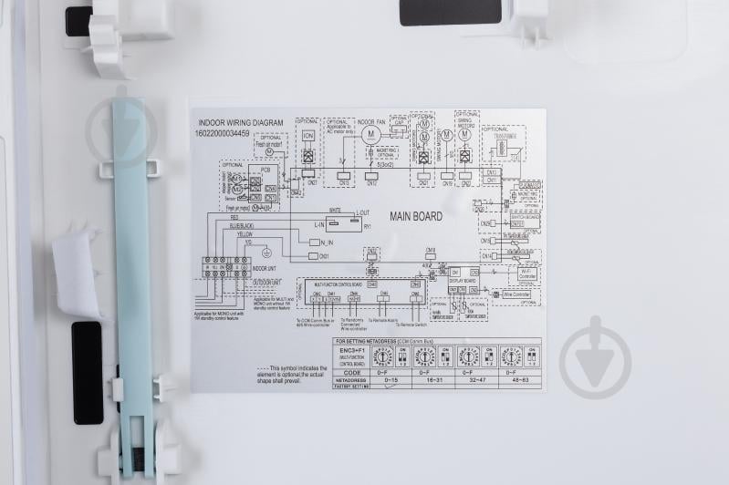 Кондиціонер NC clima NCI12EHLIw1eu/NCO12EHLIw1eu былий - фото 12