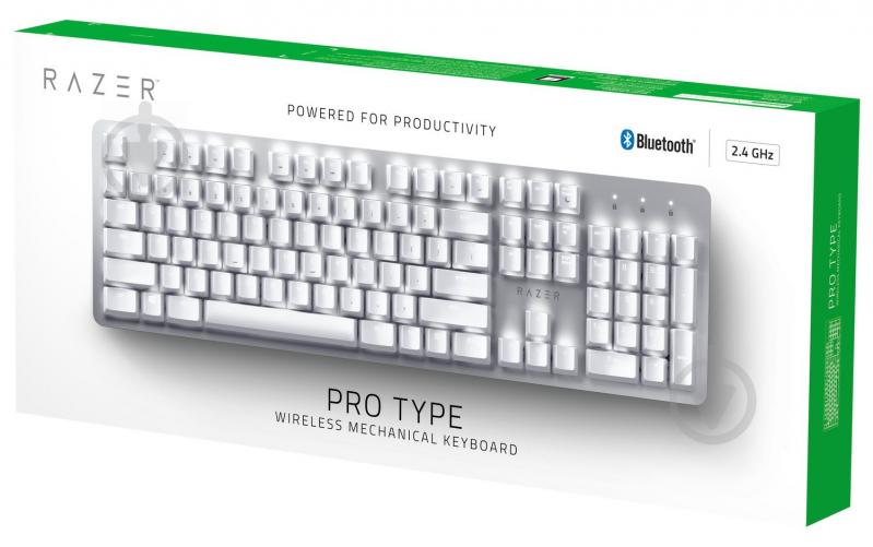 Клавиатура Razer (RZ03-03070100-R3M1) Pro Type white - фото 7