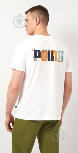 Футболка Puma GRAPHICS Feel Good Tee 68017902 р.S білий - фото 2