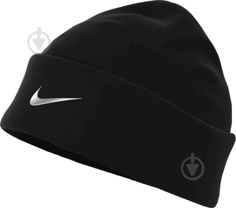 Шапка Nike U NK PEAK BEANIE SC MTSWSH L FB6527-010 р.one size черный - фото 3