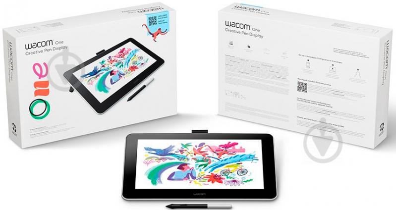 Монитор графический Wacom One 13,3" DTC133W0B - фото 8