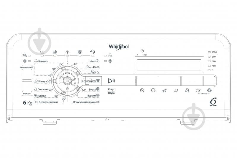 Стиральная машина Whirlpool TDLR 6040S EU/N - фото 9