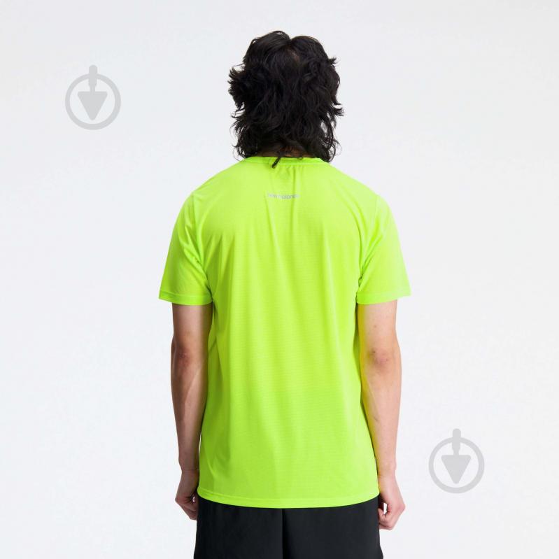 Футболка New Balance ACCELERATE SHORT SLEEVE MT23222THW р.M жовтий - фото 5