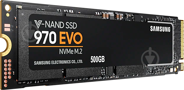 SSD-накопитель Samsung 970 EVO 500GB M.2 PCI Express 3.0 x4 3D TLC (MZ-V7E500BW) - фото 2