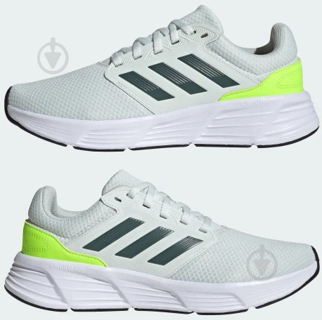 Кросівки чоловічі демісезонні Adidas GALAXY 6 M IE8135 р.46 сірі - фото 2