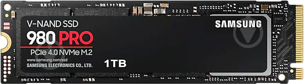 SSD-накопичувач Samsung 980 PRO 1000GB M.2 PCI Express 4.0x4 3D TLC (MZ-V8P1T0BW) - фото 3