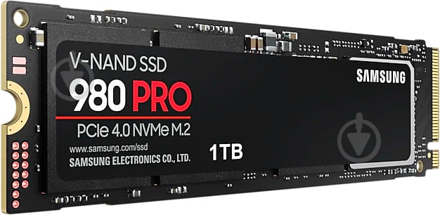 SSD-накопичувач Samsung 980 PRO 1000GB M.2 PCI Express 4.0x4 3D TLC (MZ-V8P1T0BW) - фото 2