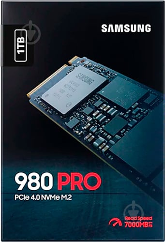 SSD-накопичувач Samsung 980 PRO 1000GB M.2 PCI Express 4.0x4 3D TLC (MZ-V8P1T0BW) - фото 7