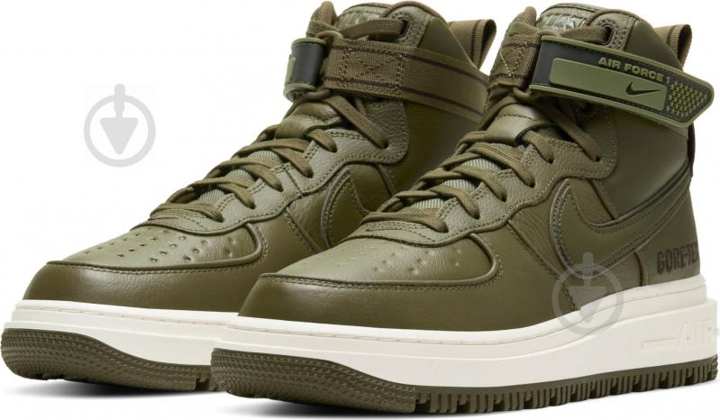 Кроссовки мужские зимние Nike AIR FORCE 1 CT2815-201 р.45 зеленые - фото 11