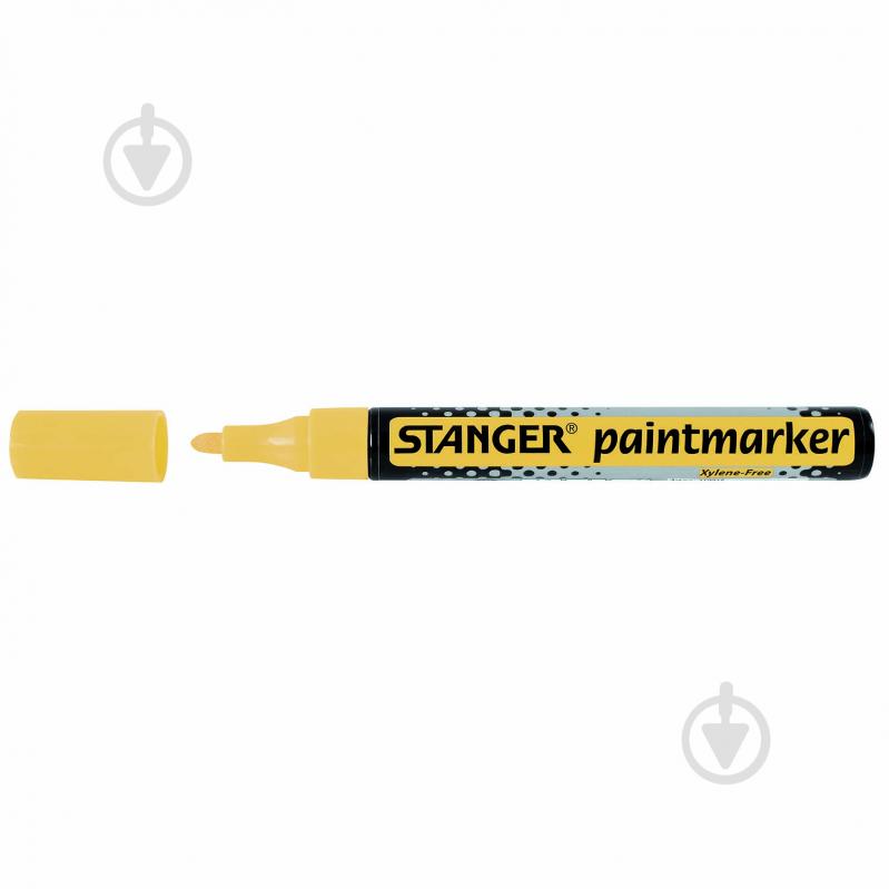 Маркер перманентный Stanger 2-4 мм Paint золотой MARKER-PER-ST-M400GO - фото 1