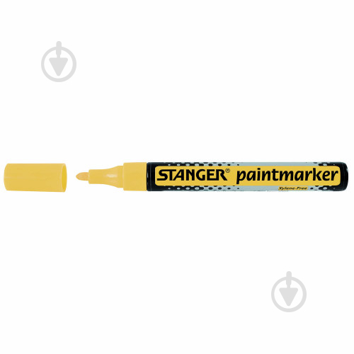 Маркер перманентный Stanger 2-4 мм Paint золотой MARKER-PER-ST-M400GO - фото 2