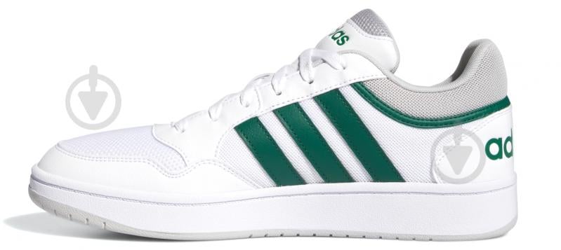 Кроссовки мужские демисезонные Adidas HOOPS 3.0 SUMMER IG1484 р.44 белые - фото 2