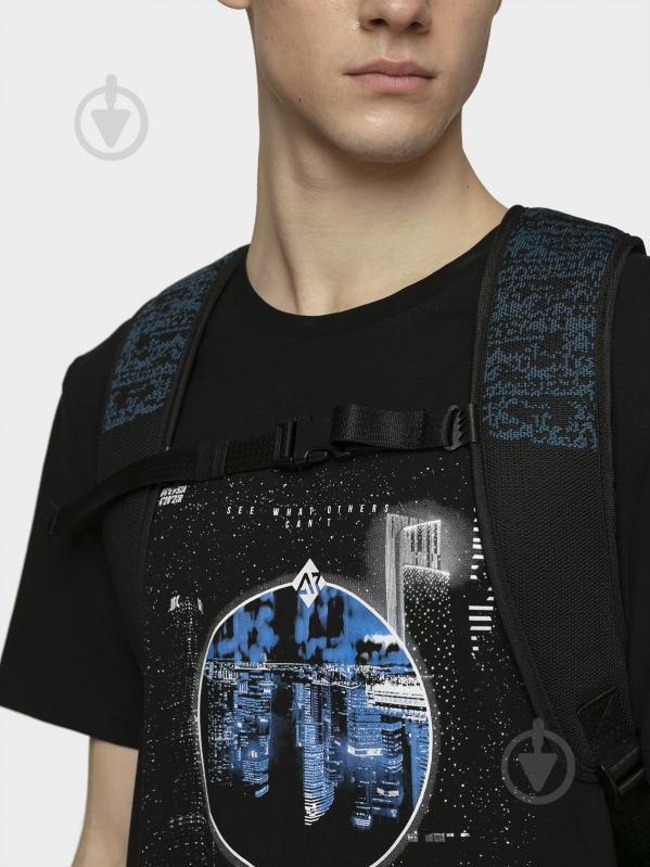 Футболка 4F D4L20-TSM209 M черный - фото 2 Футболка 4F D4L20-TSM209 M черный - фото 2