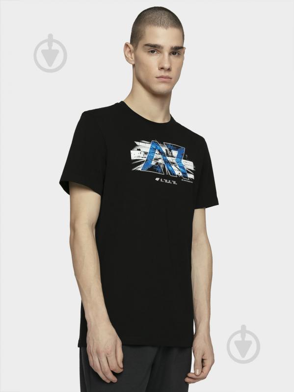 Футболка 4F D4L20-TSM211 M черный - фото 1 Футболка 4F D4L20-TSM211 M черный - фото 1