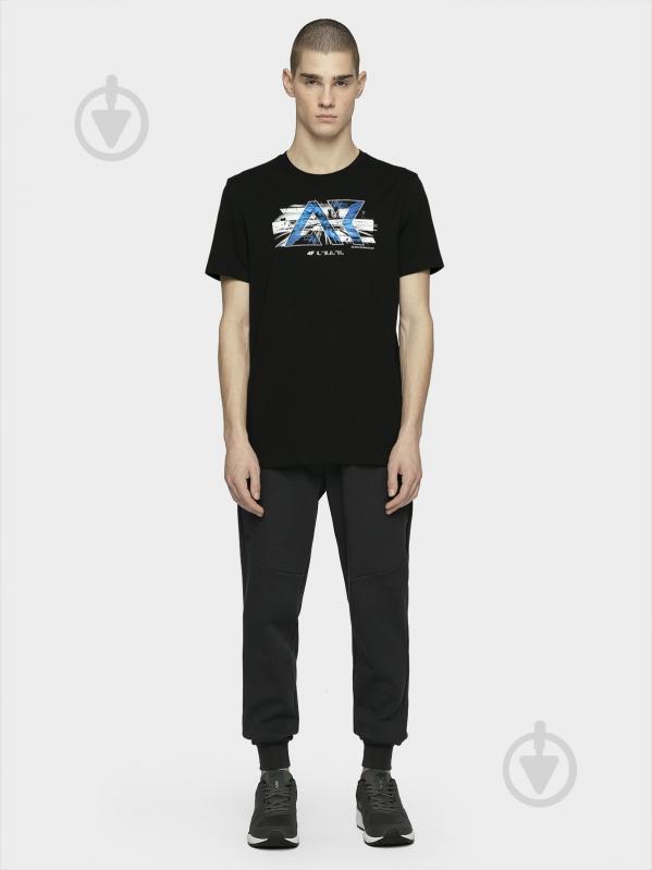 Футболка 4F D4L20-TSM211 M черный - фото 2 Футболка 4F D4L20-TSM211 M черный - фото 2